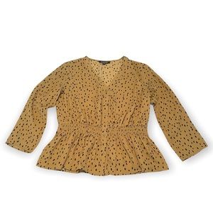 Banana Republic Factory I Smocked Blouse‎